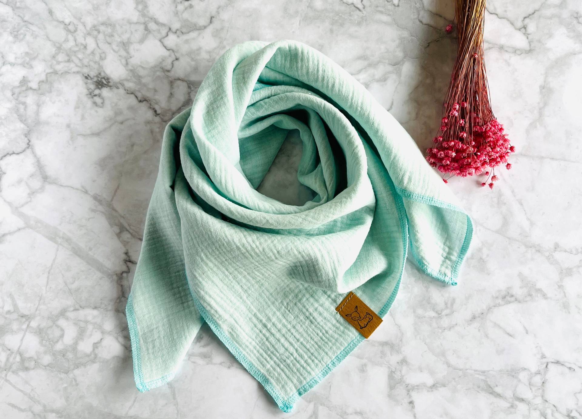 Musselin Halstuch in Mint Für Kinder Gr. Xs-M Musselin Halstuch in Mint Für Kinder Gr. Xs-M von Etsy - MamiLiebebyJWARRATZ