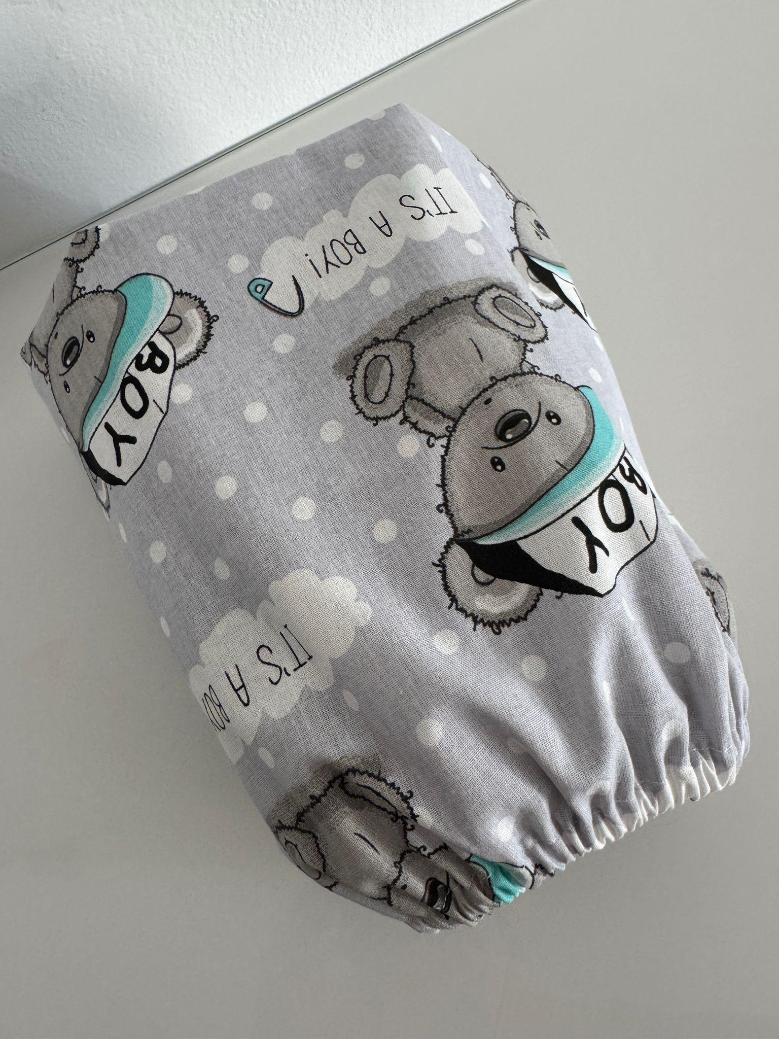 Baby Spannbettlaken Baumwolle 120x60 | Atmungsaktiv Handmade Babybett Bezug Mit Gummizug München von Etsy - MamiMebyTroitska