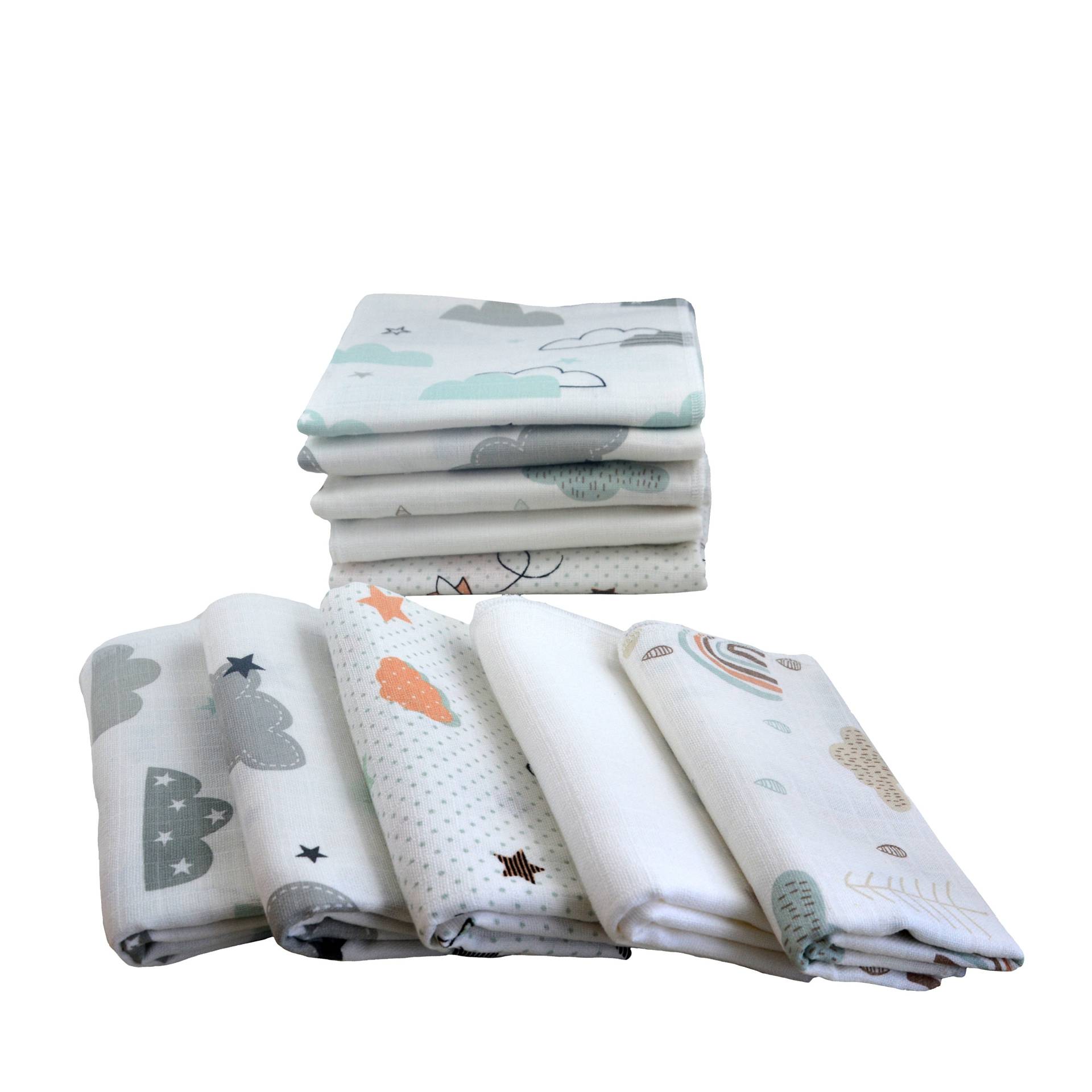 M.m.c. Mullwindel 10 Pack Mix Sets Spucktücher 80x70 cm Mulltücher Für Jungs Und Mädchen M.m.c. Mullwindel 10 Pack Mix Sets Spucktücher 80x70 cm Mulltücher Für Jungs Und Mädchen von Etsy - MamiMode