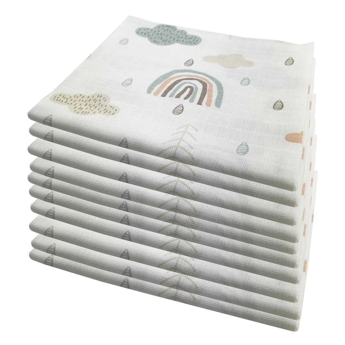 M.m.c. Mullwindel 10 Pack Spucktücher Baumwolle 80x70 cm Mulltücher M.m.c. Mullwindel 10 Pack Spucktücher Baumwolle 80x70 cm Mulltücher von Etsy - MamiMode