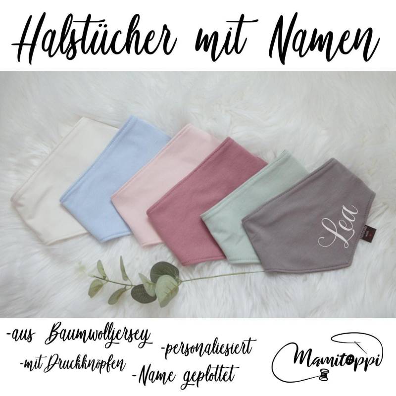 Halstuch Personalisiert/Mit Namen Für Babys 0-18 Monate Mädchen Junge Unisex von Etsy - Mamitoppi