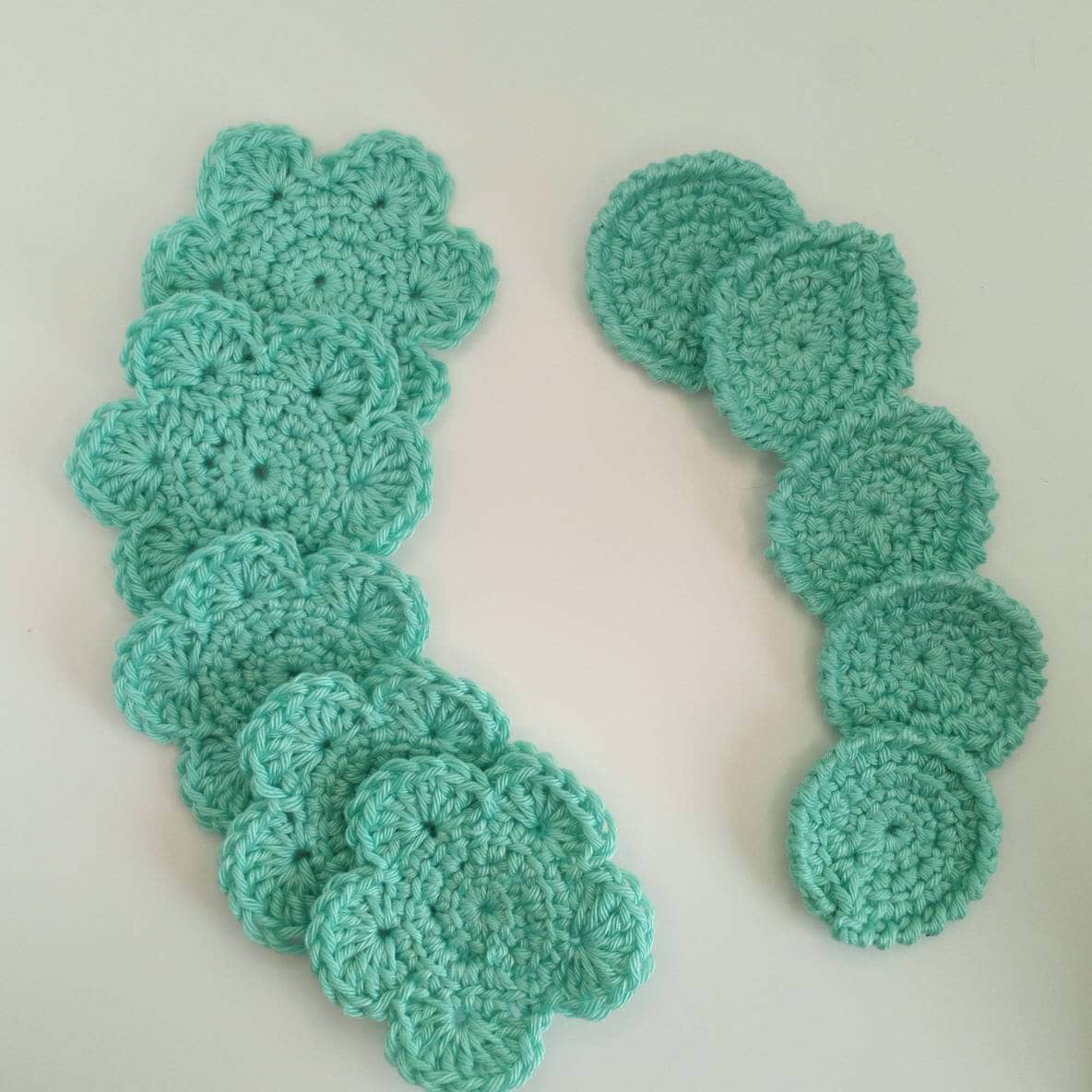 10 Teiliges Kosmetikpads Set 100% Baumwolle 10 Teiliges Kosmetikpads Set 100% Baumwolle von Etsy - Mandyskreativeseite