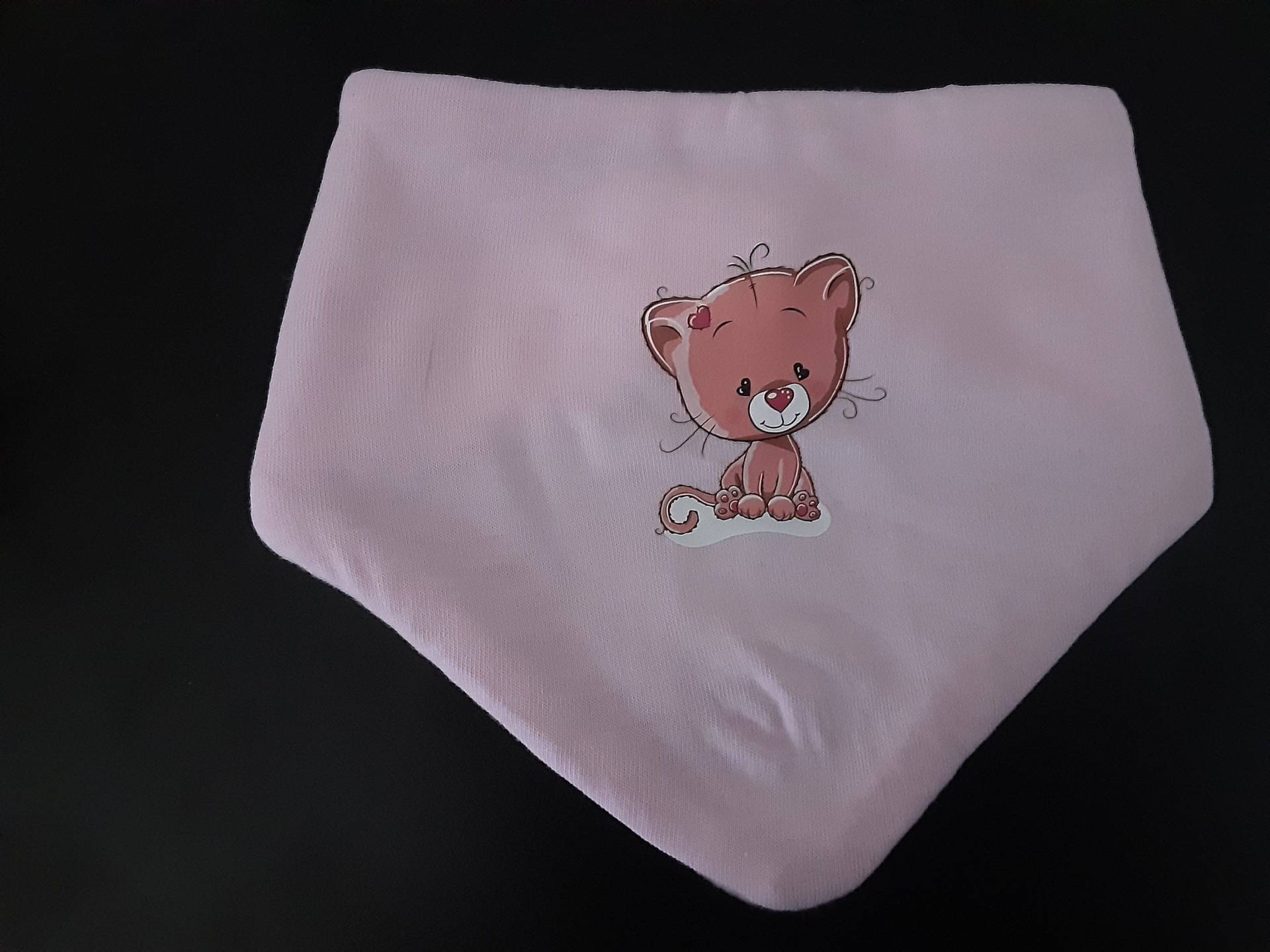 Kinderhalstuch Katze Mit Herz Kinderhalstuch Katze Mit Herz von Etsy - Mandyskreativeseite