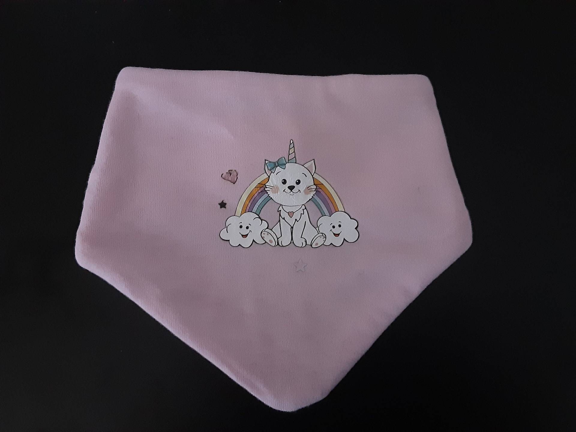 Kinderhalstuch Katzeneinhorn Kinderhalstuch Katzeneinhorn von Etsy - Mandyskreativeseite