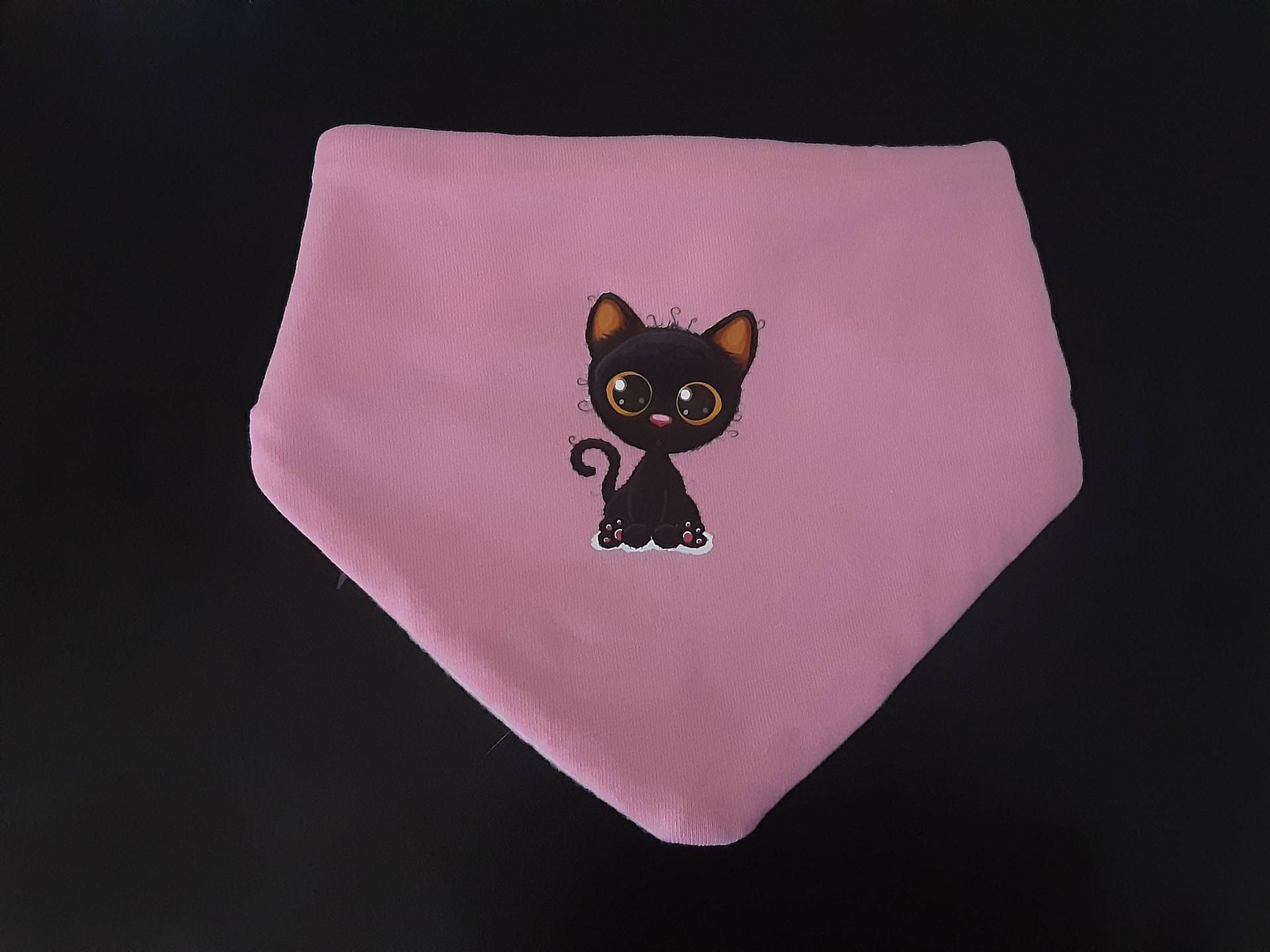 Kinderhalstuch Schwarze Katze Kinderhalstuch Schwarze Katze von Etsy - Mandyskreativeseite