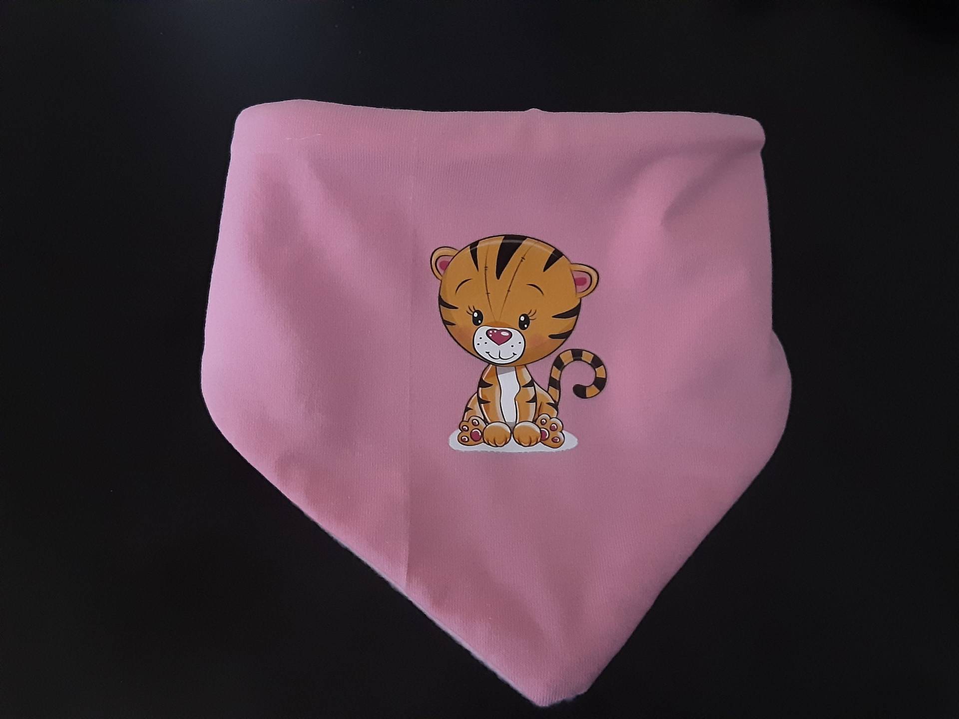 Kinderhalstuch Tiger Kinderhalstuch Tiger von Etsy - Mandyskreativeseite