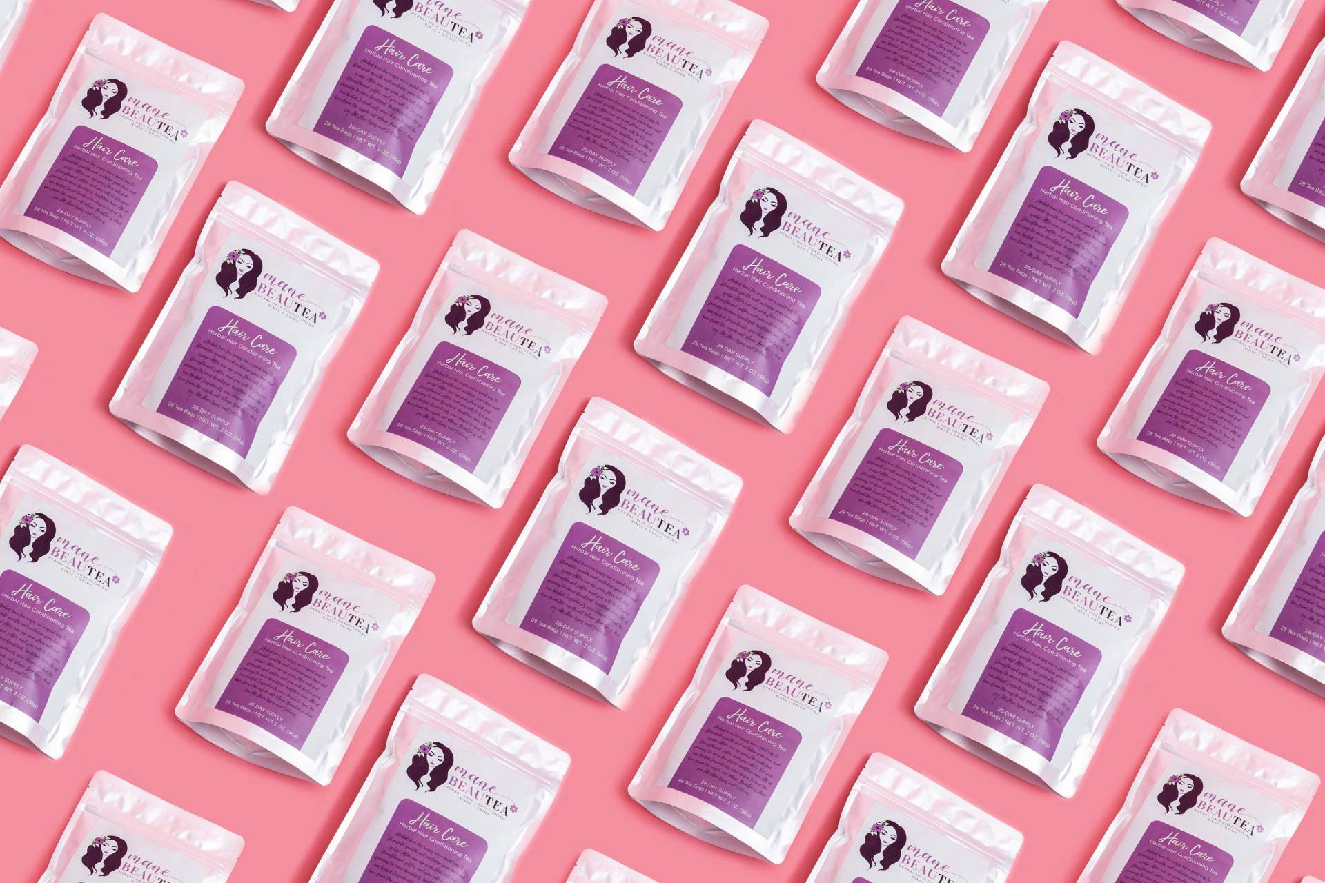 Mane Beautea // Kräuter Haarwuchs Tee Haarspülung Teespülung Gegen Haarausfall Haartee Rezept Rosmarin Haare von Etsy - ManeBeautique
