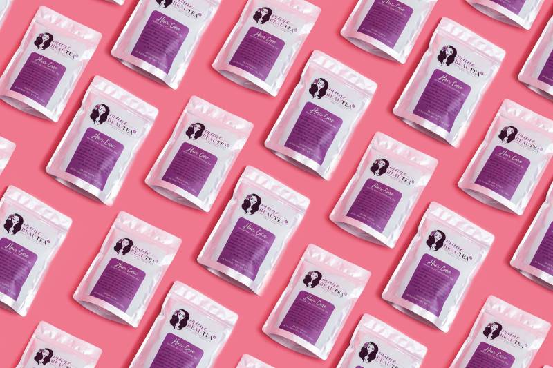 Mane Beautea // Kräuter Haarwuchs Tee Haarspülung Teespülung Gegen Haarausfall Haartee Rezept Rosmarin Haare von Etsy - ManeBeautique