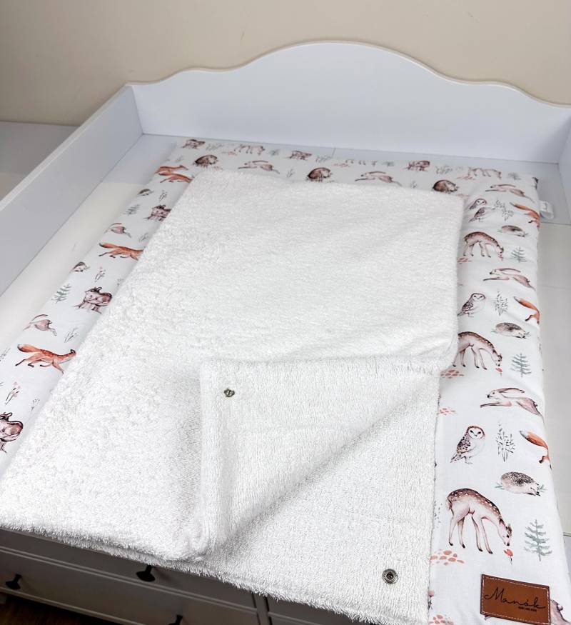 Wickeltischauflage Nach Wunschmaß | Design - Und Frotteestoff Personalisierbar Wickelunterlage Wickeltisch Babyzimmer Babygeschenk von Etsy - Manokhandmade