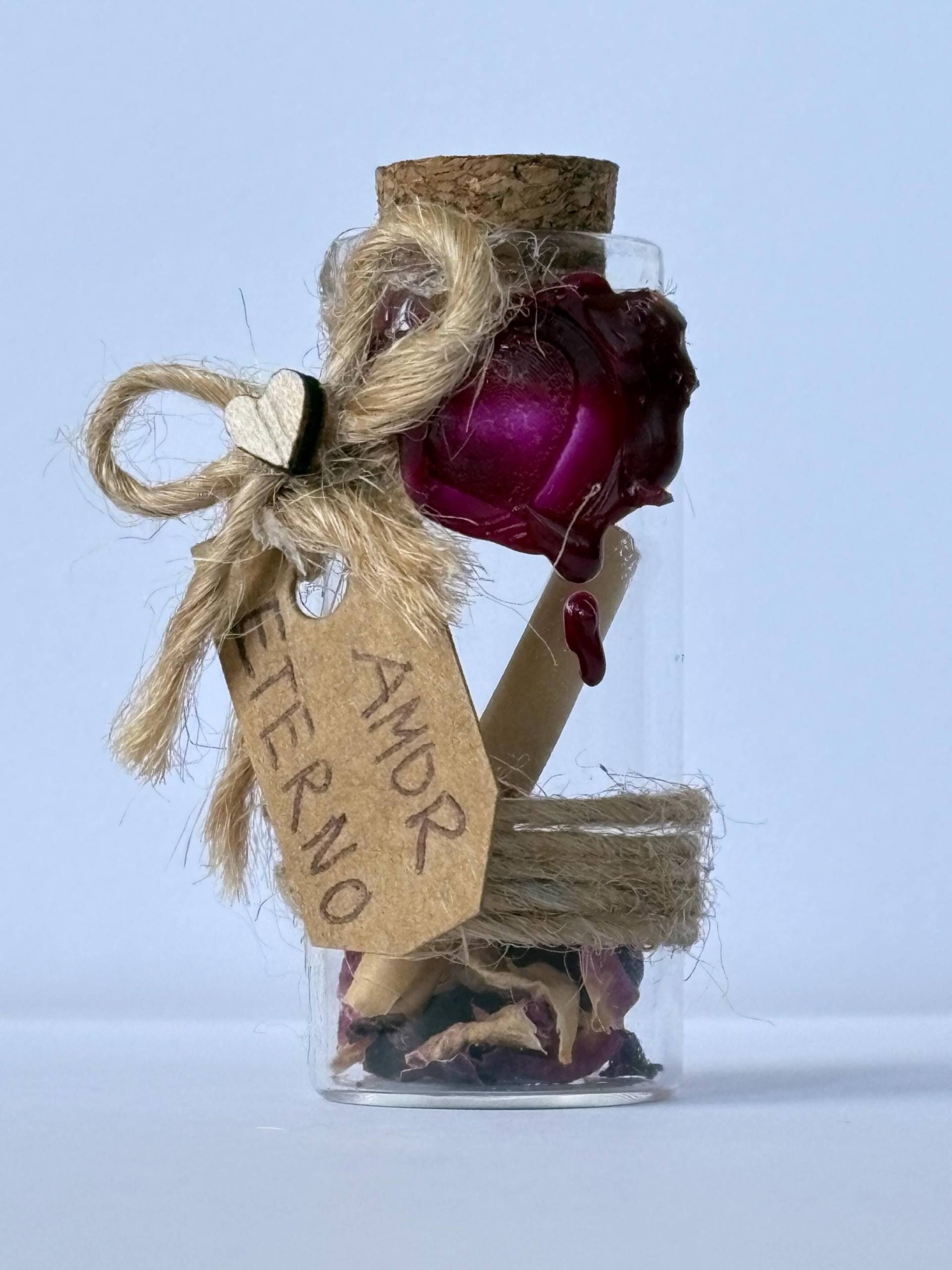Amor Eterno - Fläschchen Handgemachtes Geschenk Personalisierbar Für Liebe von Etsy - ManosConAlmaHandmade