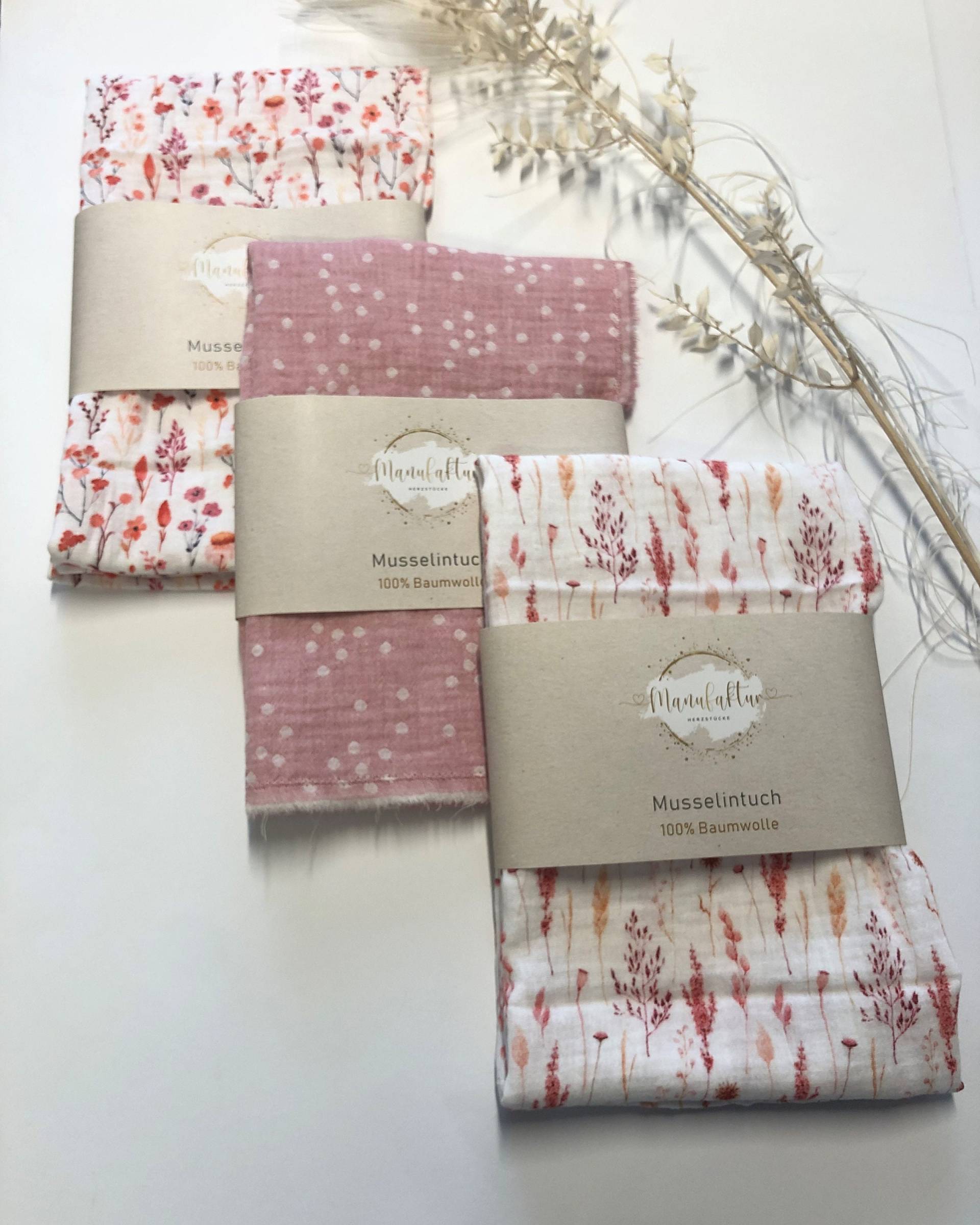 Musselintuch/Spucktuch/ Pucktuch/ Babytuch/ Kuscheltuch/ Bio Musselin/ Double Gauze Musselintuch/Spucktuch/ Pucktuch/ Babytuch/ Kuscheltuch/ Bio Musselin/ Double Gauze von Etsy - ManufakturHerzstueck