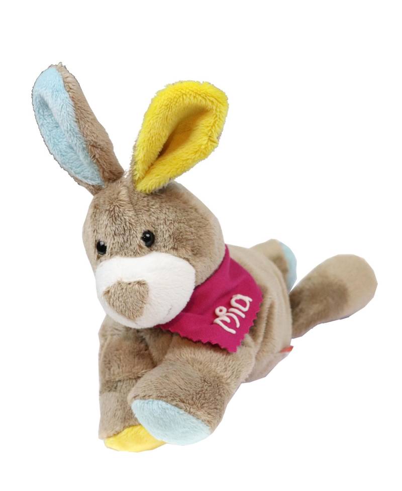 Wärmekissen Wärmetier Hase Mit Halstuch Und Namen Oder Spruch - Personalisiertes Baby Körnerkissen Rapskissen von Etsy - ManufakturMeinName