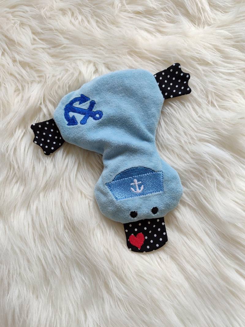 Ente Kirschkernkissen Motiv Anker von Etsy - ManufakturSoKreWe