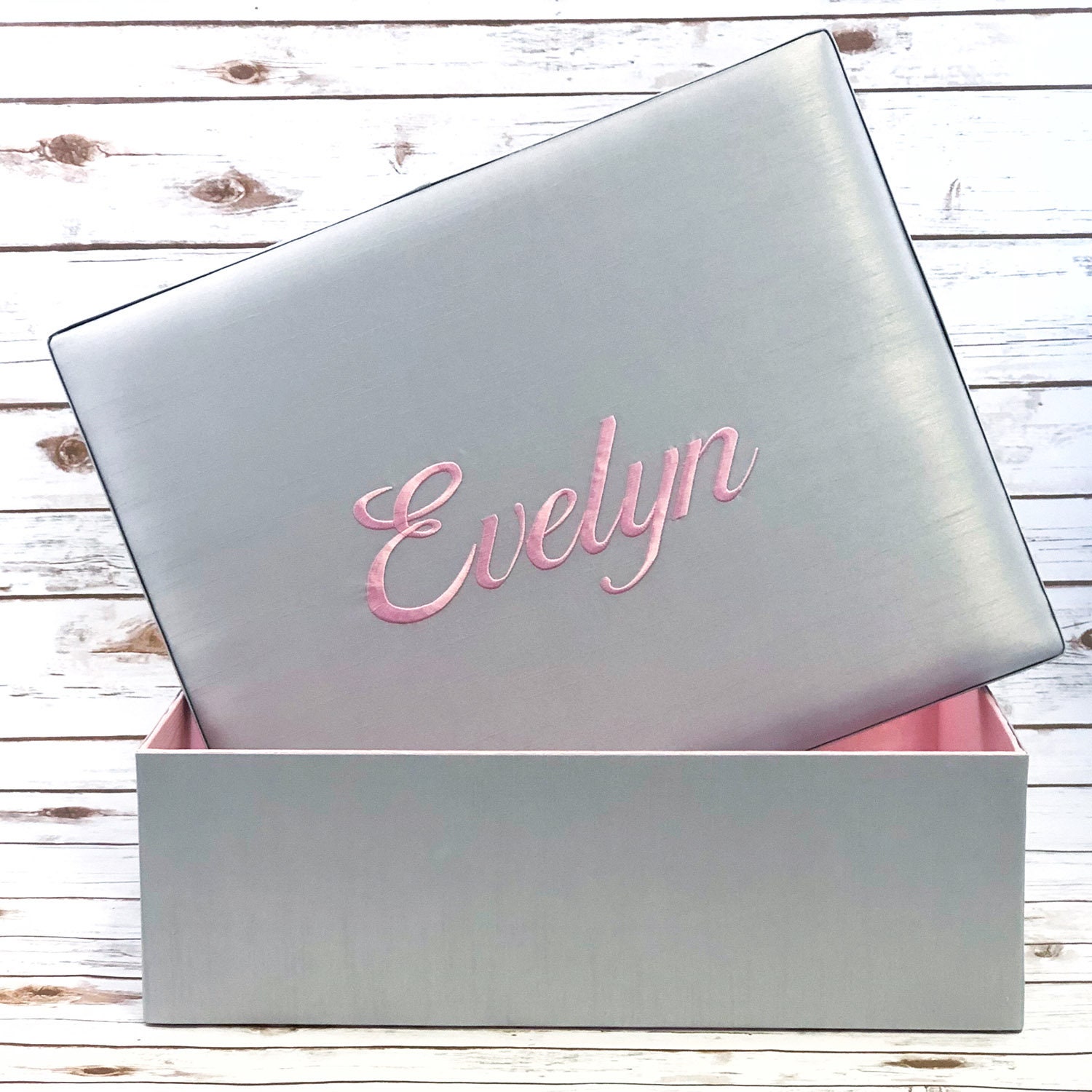 Große Baby Aufbewahrungsbox Aus Der Shantung Collection von Etsy - MarcelaGifts