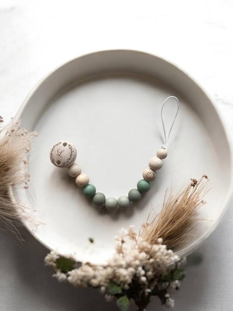 Schnullerkette/Nuggikette von Etsy - MariLeoBabystore