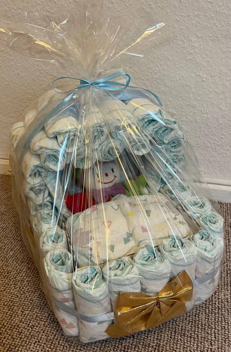 Windeltorte Kinderwagen - 55 Markenwindeln Geschenk Zur Geburt Handgemacht Windeltorte Kinderwagen - 55 Markenwindeln Geschenk Zur Geburt Handgemacht von Etsy - Markeertiv