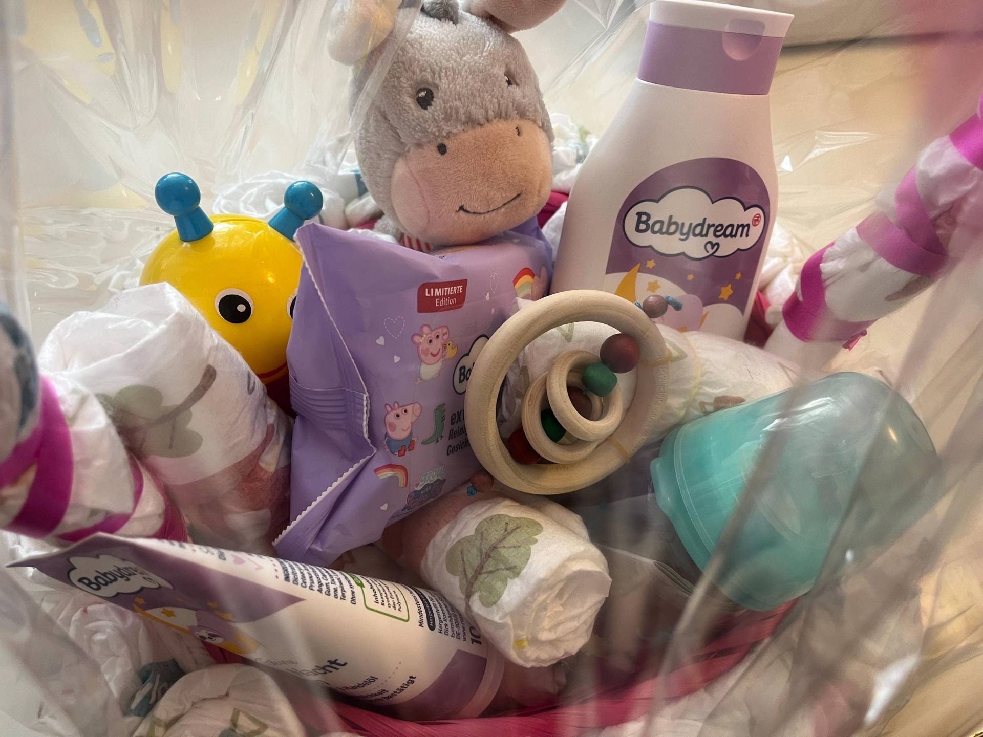 Windeltorte Korb - Windelkorb Geschenk Zur Geburt Handgemacht von Etsy - Markeertiv