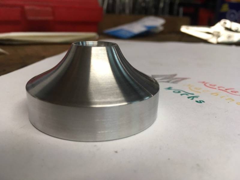 Auf Bestellung - Handgefertigter Rasiererständer Aluminium, Maßgefertigt von Etsy - MarleyMachineWorks