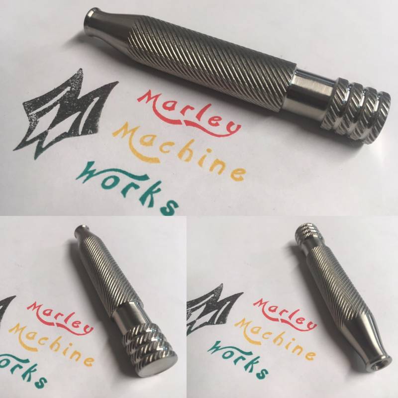 Individuell Handgefertigter Se Single Und De Double Edge Rasiermessergriff - Made To Order, Maßanfertigung von Etsy - MarleyMachineWorks