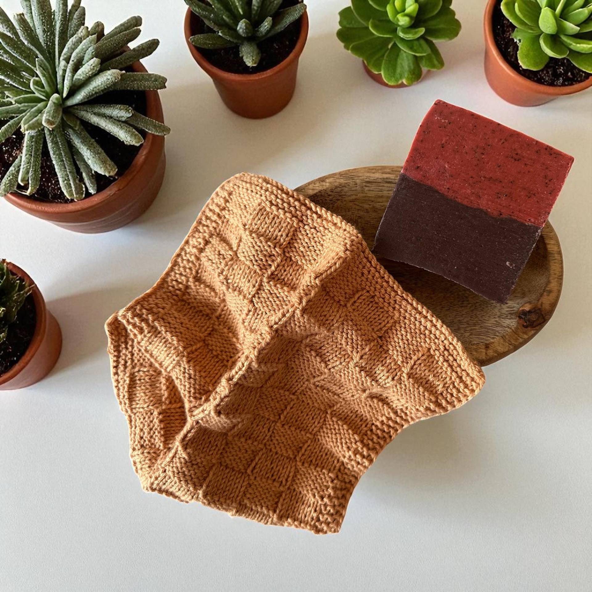 Handgestricktes Baumwolltuch - Vielseitig & Nachhaltig von Etsy - MaschenLiebeJulia