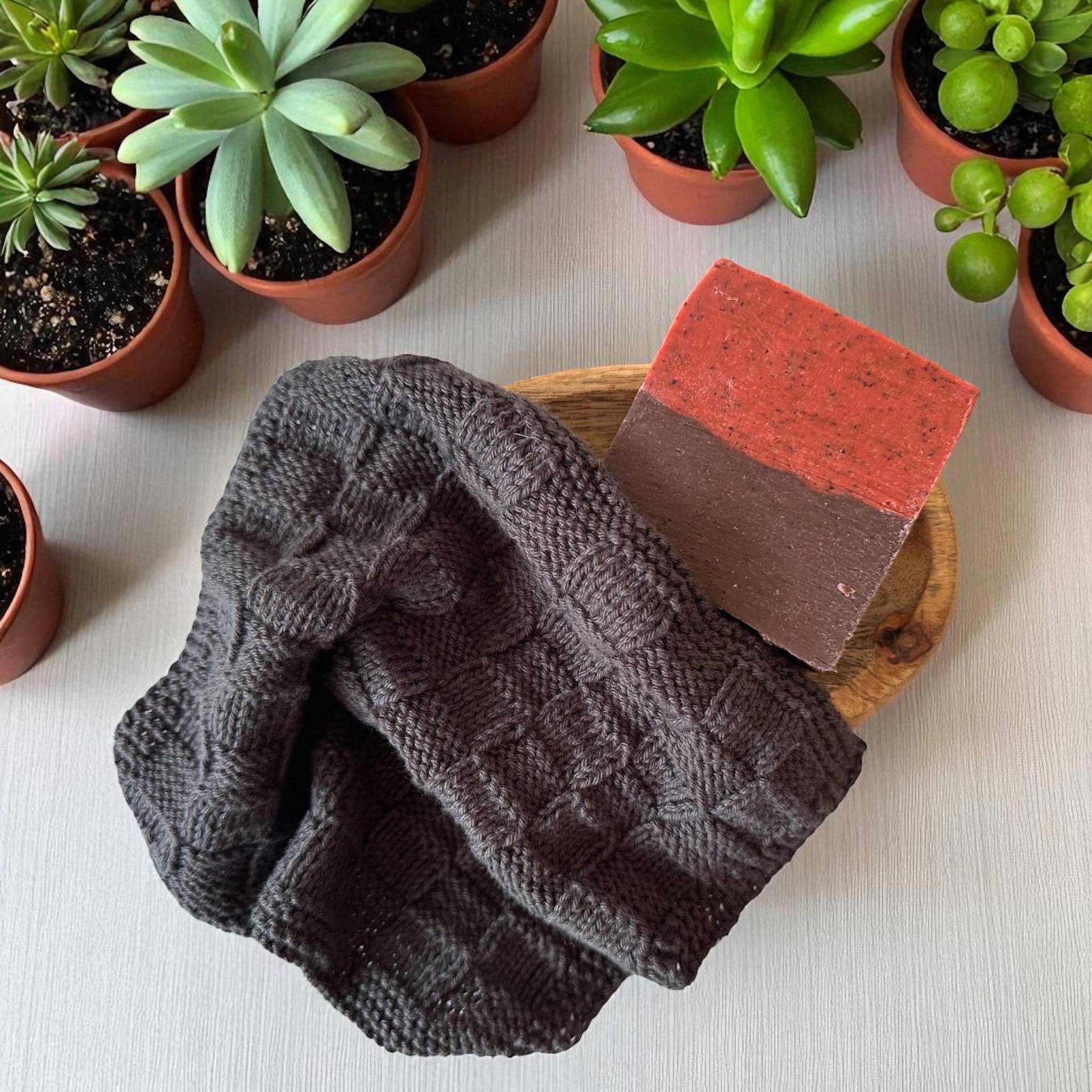 Handgestricktes Baumwolltuch - Vielseitig & Nachhaltig von Etsy - MaschenLiebeJulia