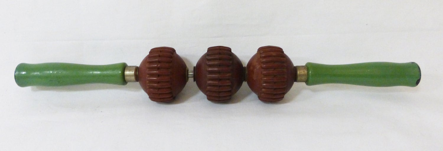 Vintage Mid Century Rücken Massagen Roller von Etsy - MashliDesign