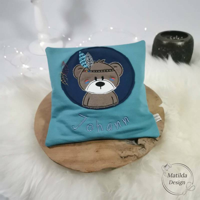 Wärmekissen - Indibär Personalisierbar Mit Namen Bezug Waschbar Bio-Dinkel -Kirschkerne Traubenkern 20cmx20cm -Viele Motive Und Farben von Etsy - MatildaDesignShop