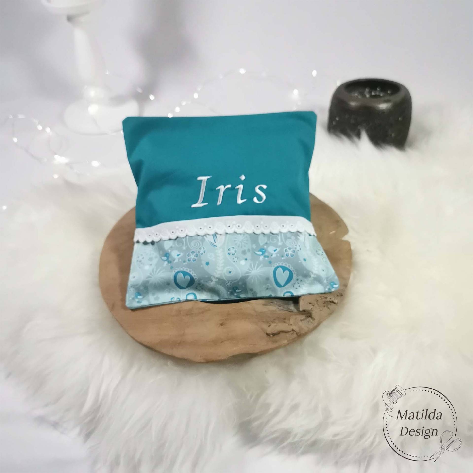 Wärmekissen - Türkis Personalisierbar Mit Wunschtext Bezug Waschbar Bio-Dinkel Kirschkerne 20cm X Wärmekissen - Türkis Personalisierbar Mit Wunschtext Bezug Waschbar Bio-Dinkel Kirschkerne 20cm X von Etsy - MatildaDesignShop