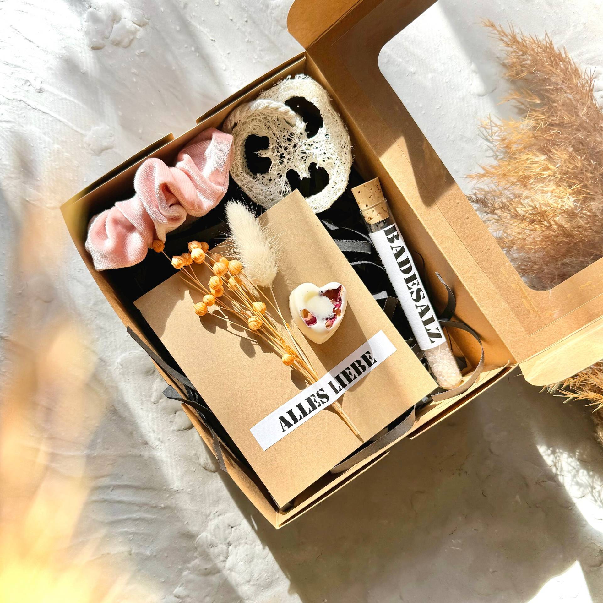 Geschenkset „Alles Liebe" Geschenkset „Alles Liebe" von Etsy - Matremonio