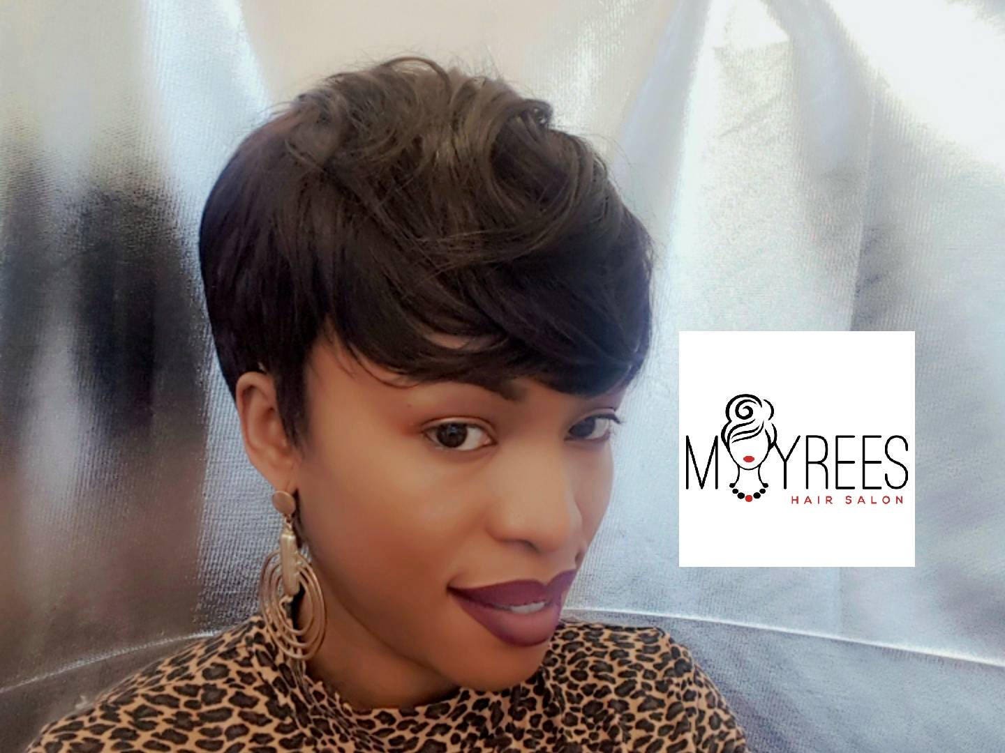 Pixie Cut Perücke Mit 27 Stück Echthaar von Etsy - Mayreeswigs