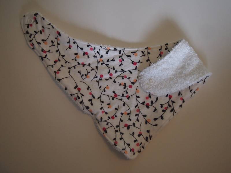 Mimosa Vines Baby Lätzchen Flanell Absorbierendes Sabber Lätzchen von Etsy - Mccannmade