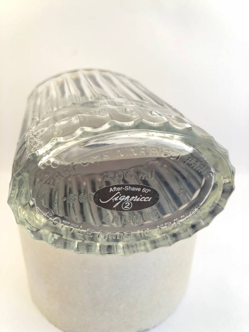 Jahrgang Nina Ricci Paris "Signoricci' Nach Shave 200 Ml Splash. Lalique Flasche Jahrgang Nina Ricci Paris "Signoricci' Nach Shave 200 Ml Splash. Lalique Flasche von Etsy - MePeGreece