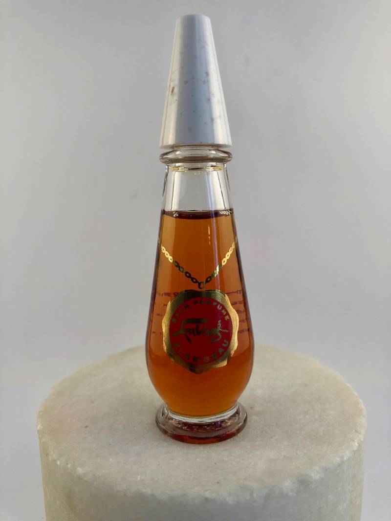Vintage Faberge Flambeau Bade Parfum 1/2 Fl Oz. Art.-Nr. 3013. Selten von Etsy - MePeGreece