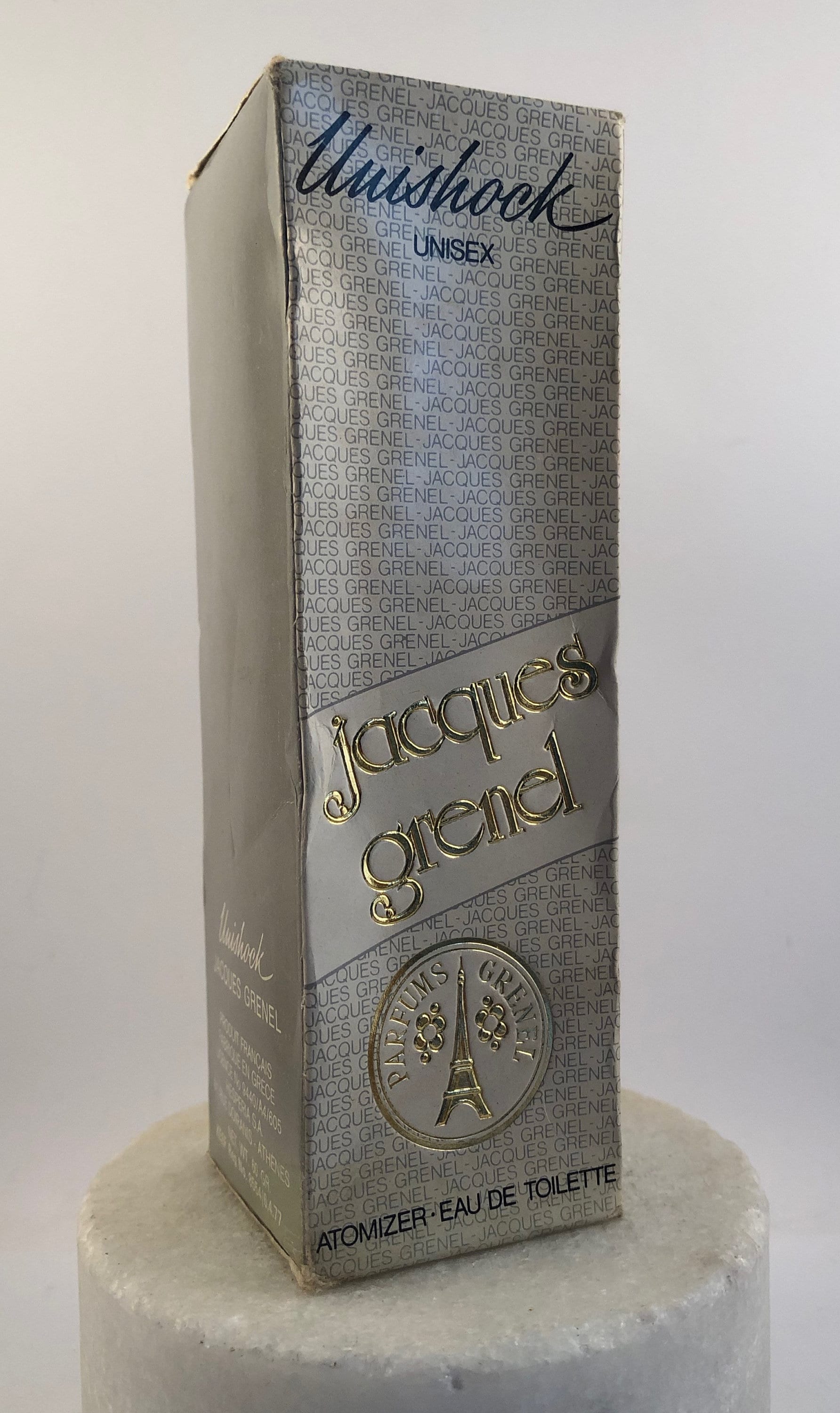 Vintage Jacques Grenel Unishock Unisex Eau De Toilette Zerstäuber 60 Ml. Vol. 90% Vintage Jacques Grenel Unishock Unisex Eau De Toilette Zerstäuber 60 Ml. Vol. 90% von Etsy - MePeGreece