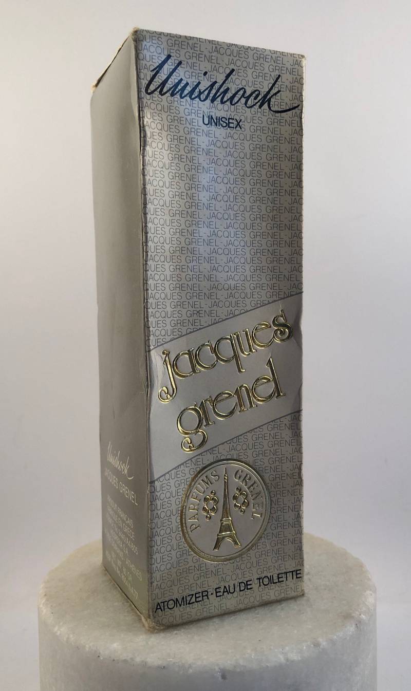 Vintage Jacques Grenel Unishock Unisex Eau De Toilette Zerstäuber 60 Ml. Vol. 90% Vintage Jacques Grenel Unishock Unisex Eau De Toilette Zerstäuber 60 Ml. Vol. 90% von Etsy - MePeGreece