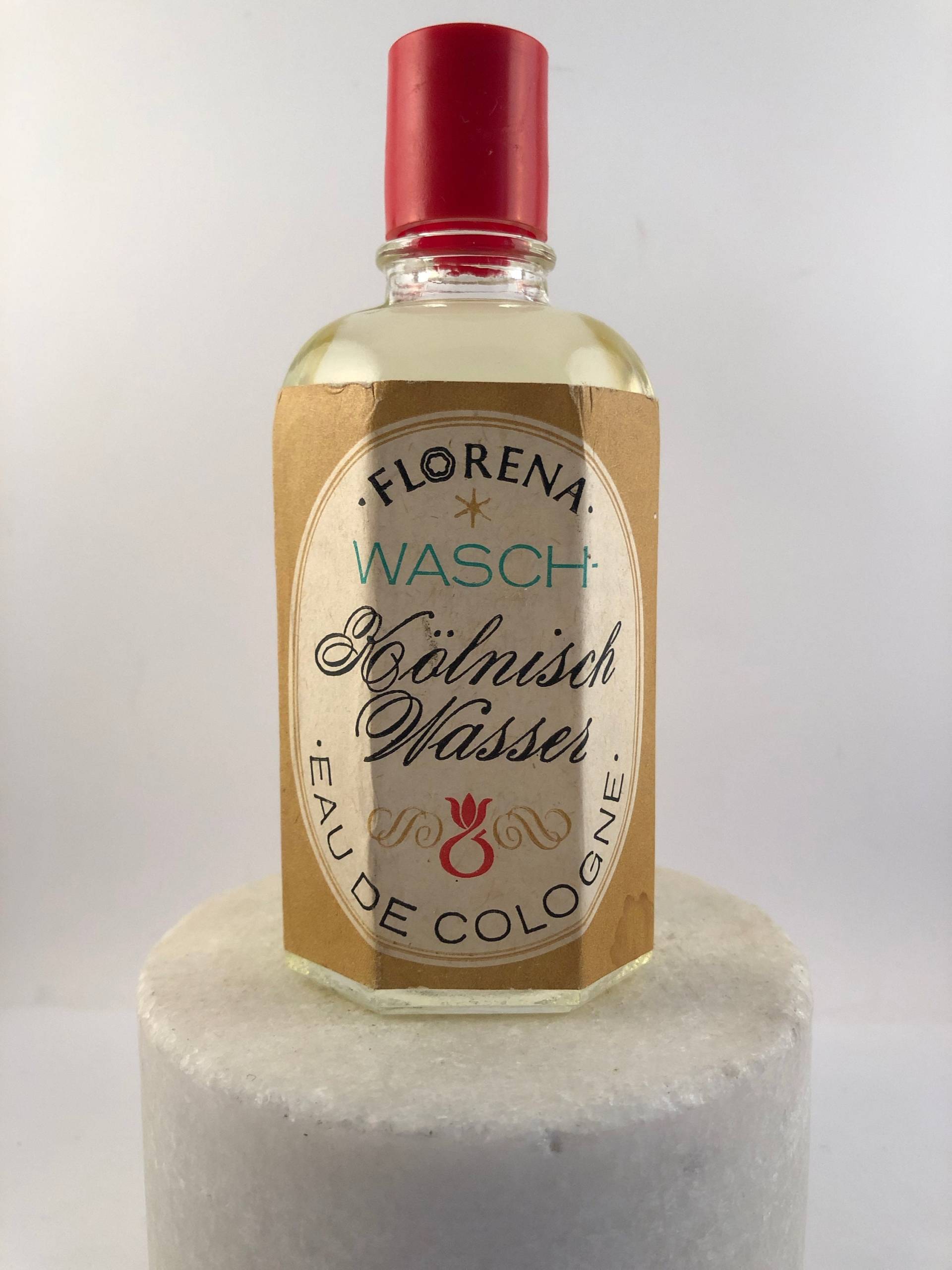 Vintage Kolnisch Wasser Florena Wasch Eau De Cologne 100 Ml Splash. 50% Vol von Etsy - MePeGreece