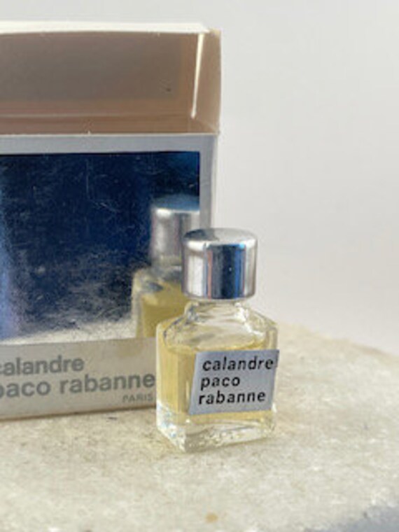 Vintage Paco Rabanne Calendre Pure Parfum 1 Ml Micro Miniature Splash. Nib Sammlerstück. Ref.1090 Vintage Paco Rabanne Calendre Pure Parfum 1 Ml Micro Miniature Splash. Nib Sammlerstück. Ref.1090 von Etsy - MePeGreece
