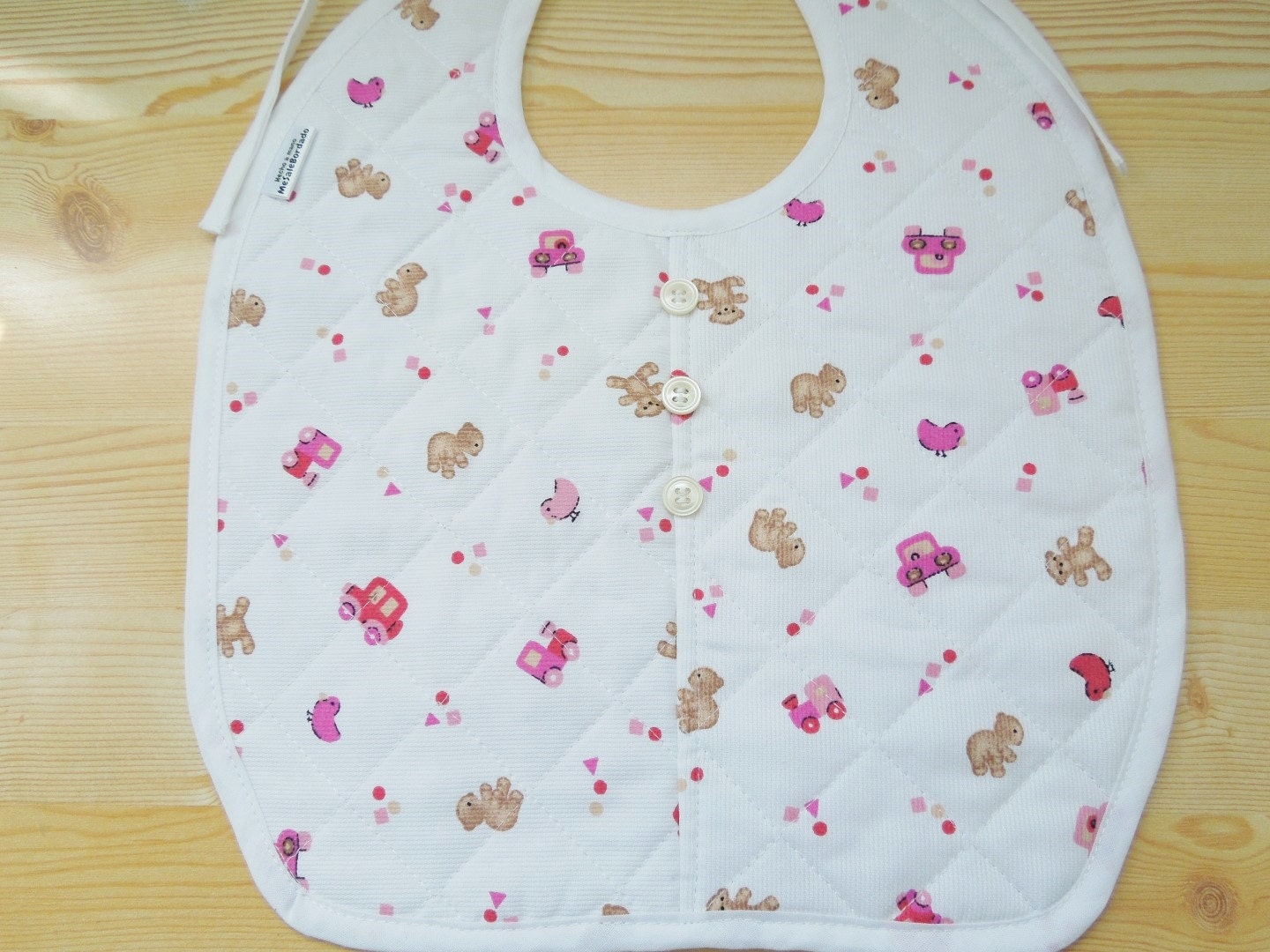 Babero Acolchado, Babero De Bebe, Babero Niño, Babero Niña, Babero Ositos, Babero Coches, Babero Acolchado Blanco Babero Acolchado, Babero De Bebe, Babero Niño, Babero Niña, Babero Ositos, Babero Coches, Babero Acolchado Blanco von Etsy - MeSaleBordado