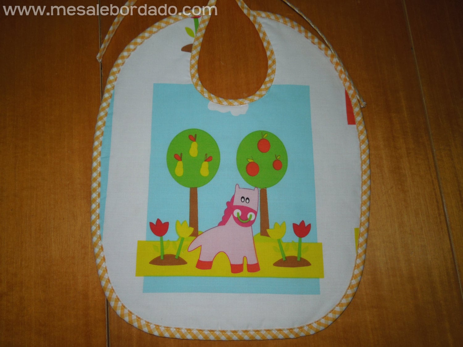 Babero Caballo, De Tiere, Unisex, Niño, Niña, Acolchado von Etsy - MeSaleBordado