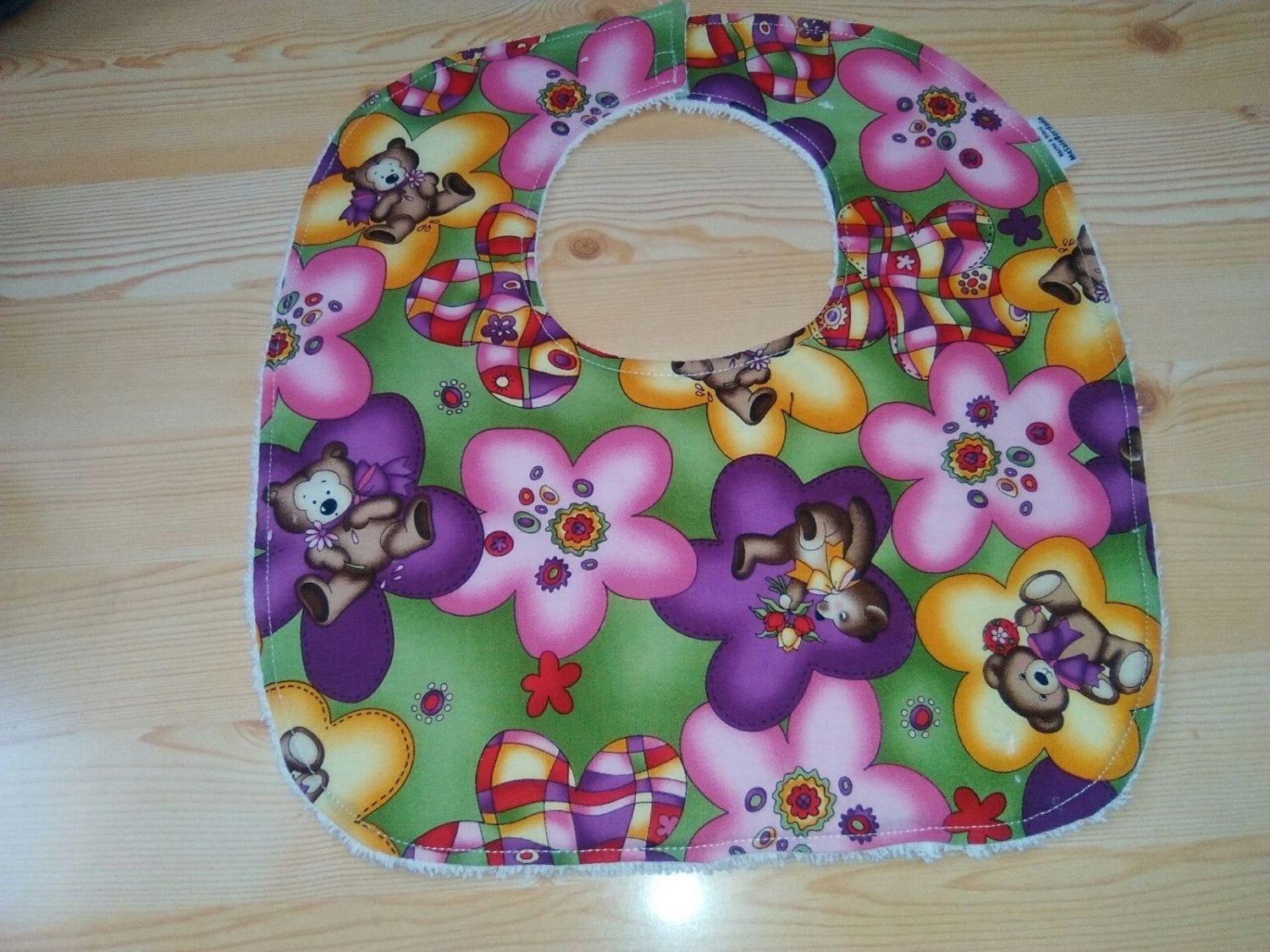 Baby Lätzchen, Kawaii Kleine Sabbern, Bib, Rülpsen Blumen Bären Baby-Dusche-Geschenk, Baby-Lätzchen, Mädchen Neugeborenes Jungen Lätzchen von Etsy - MeSaleBordado