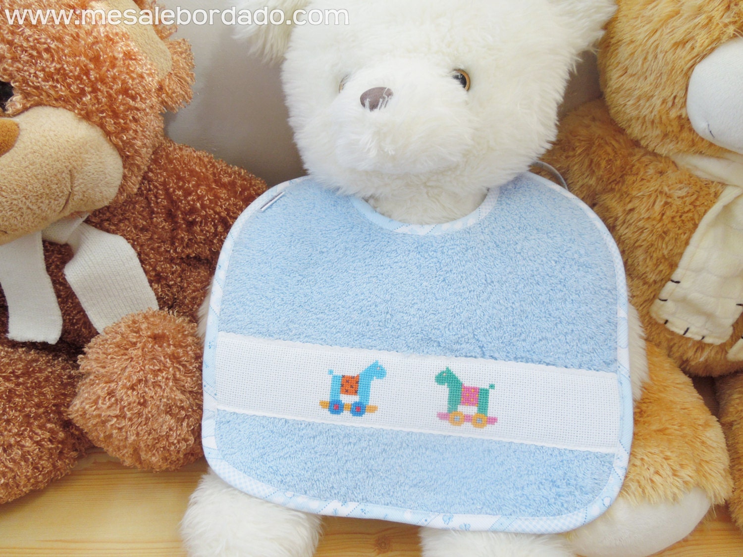 Bestickte Lätzchen, Tiere Pferde-Lätzchen, Blaue Hosen, Junge Baby-Dusche Partei, Baby-Duschgarnitur, Baby-Dusche-Geschenk, Kawaii Hosen Kinder von Etsy - MeSaleBordado