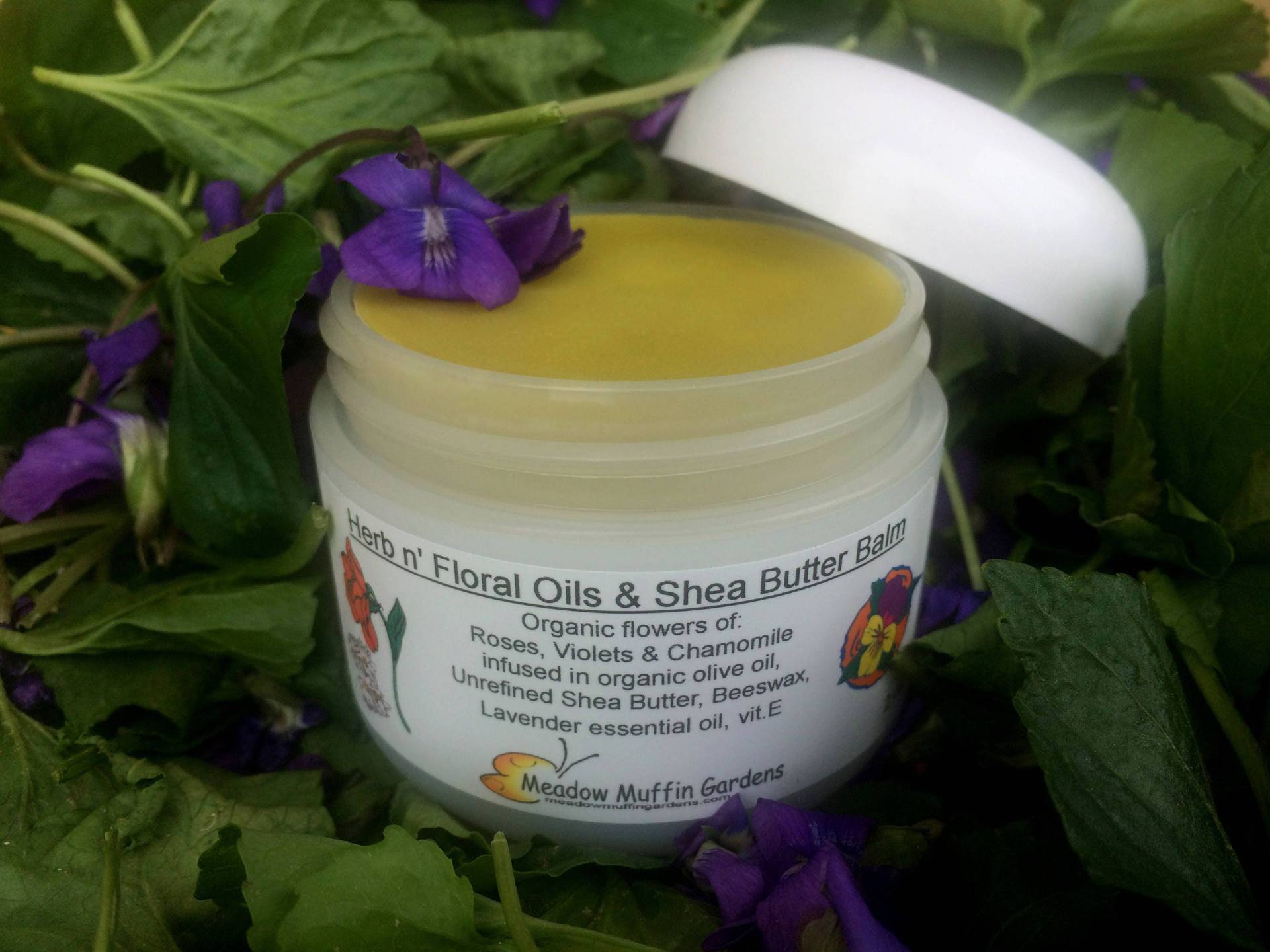 Sheabutter Hautpflegebalsam, Feuchtigkeitscreme, Hände, Füße, Gesicht, Babypopes, Ältere Menschen, Rose, Violett, Kamille, Lavendel von Etsy - MeadowMuffinGardens