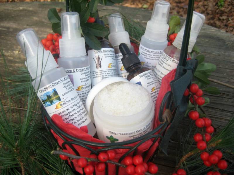 Urlaub Gastgeberin Geschenk, Bad, Körper, Haus, Korb-Sortiment Geschenk von Etsy - MeadowMuffinGardens