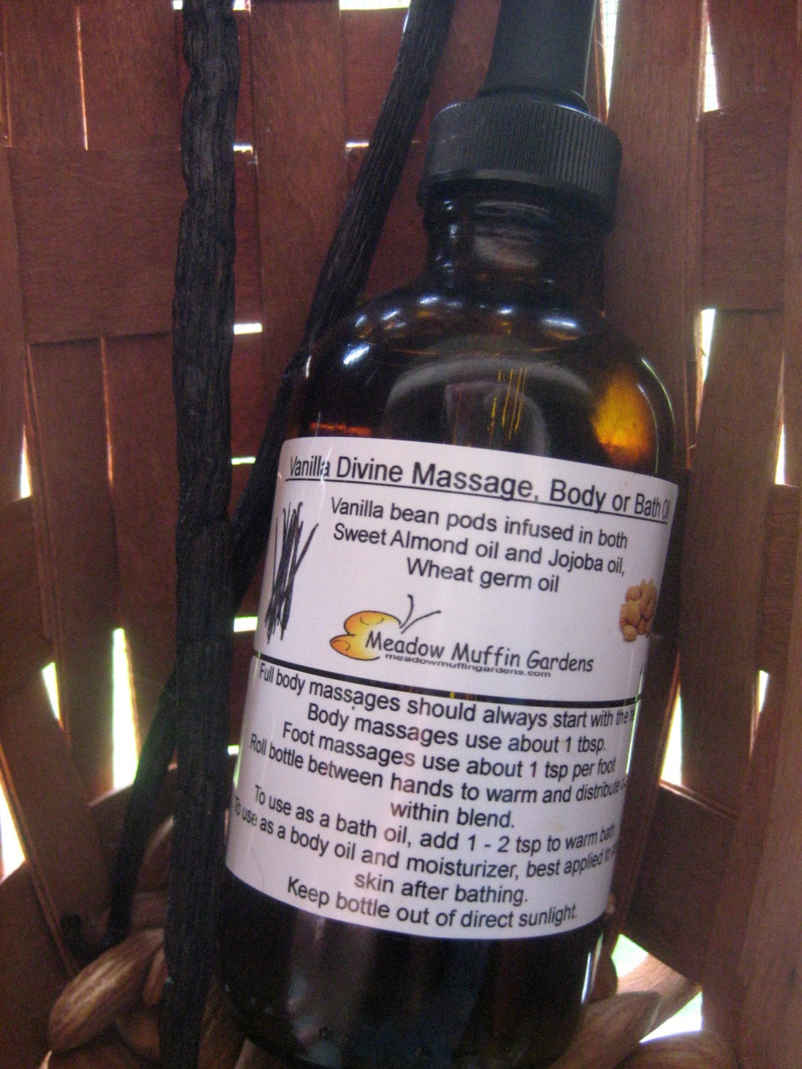 Vanilla Körper-, Bade - Oder Massageöl, Feuchtigkeitscreme, Reflexologie, Körperöl, Vanilleschoten, Schwangerschaft Sicher von Etsy - MeadowMuffinGardens