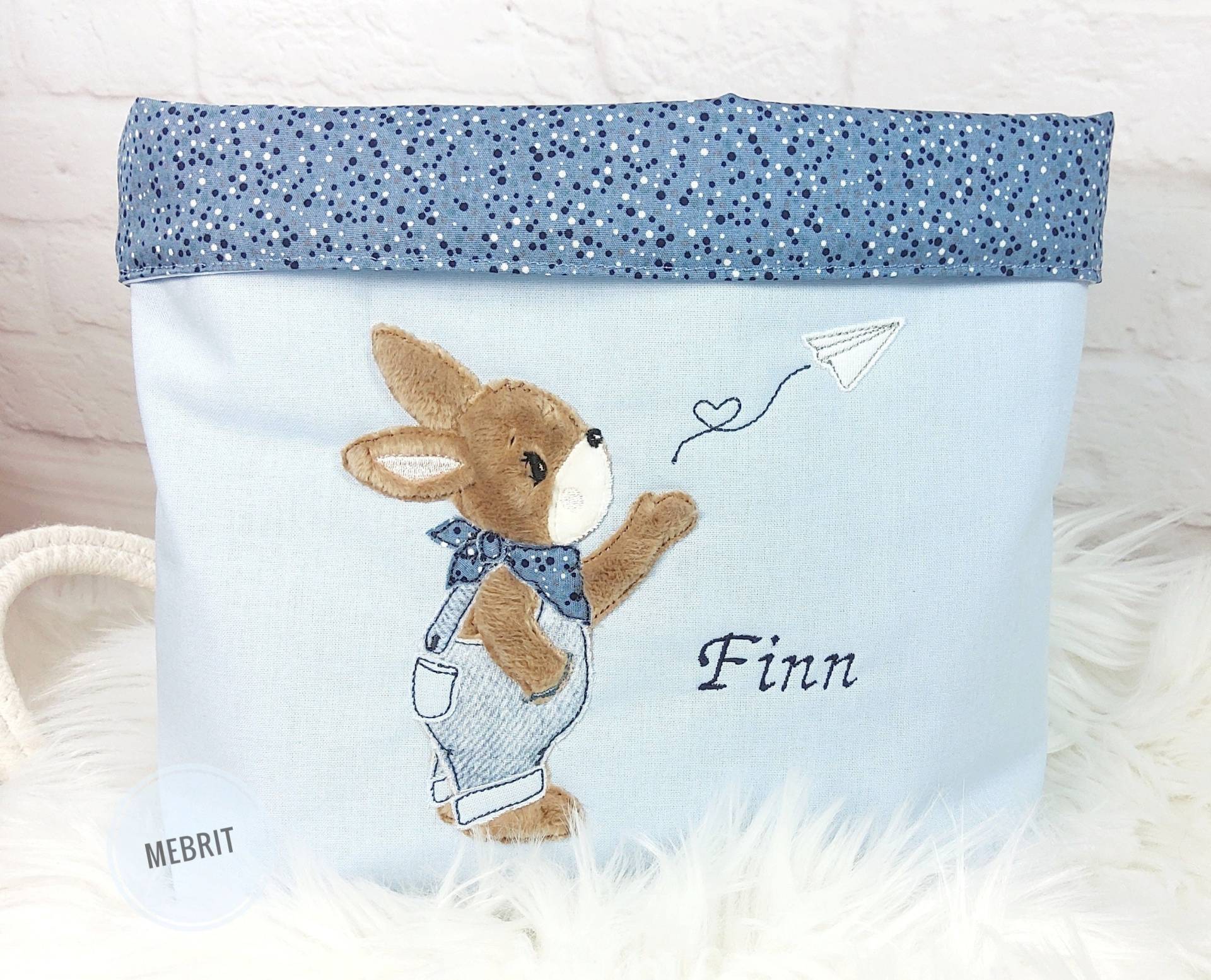 Utensilio, Stoffkörbchen, Windelkörbchen, Mebrit, Hase, Blau, , Aufbewahrung, Wickelutensilio, Jungs Utensilio, Stoffkörbchen, Windelkörbchen, Mebrit, Hase, Blau, , Aufbewahrung, Wickelutensilio, Jungs von Etsy - Mebrit