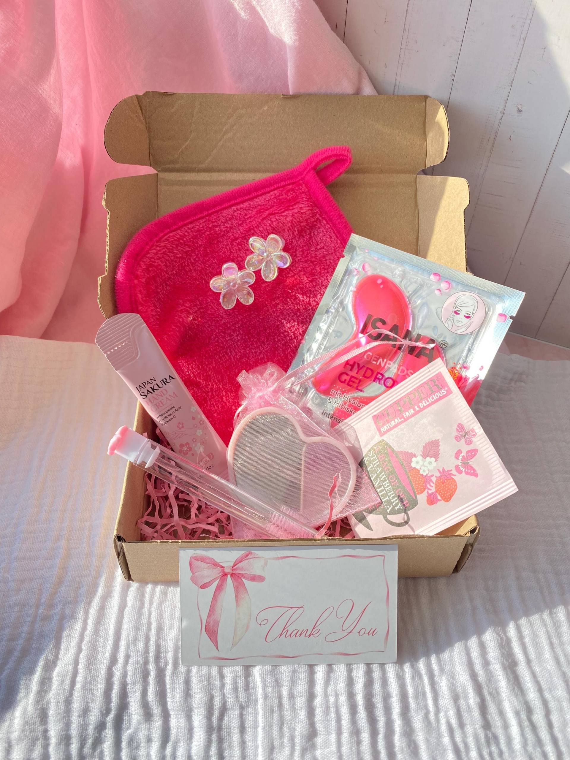 Mini Selfcare Glow Kleine Wellness Geschenkbox Für Frauen - Set Mit Augenpads & Handcreme Geschenk Freundin von Etsy - MeerLichtMomente