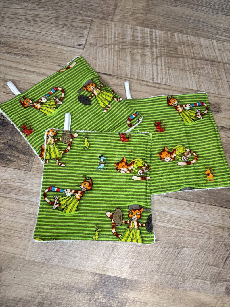 Waschlappen, Feuchttücher, Mehrweg von Etsy - MeineZwergenstube