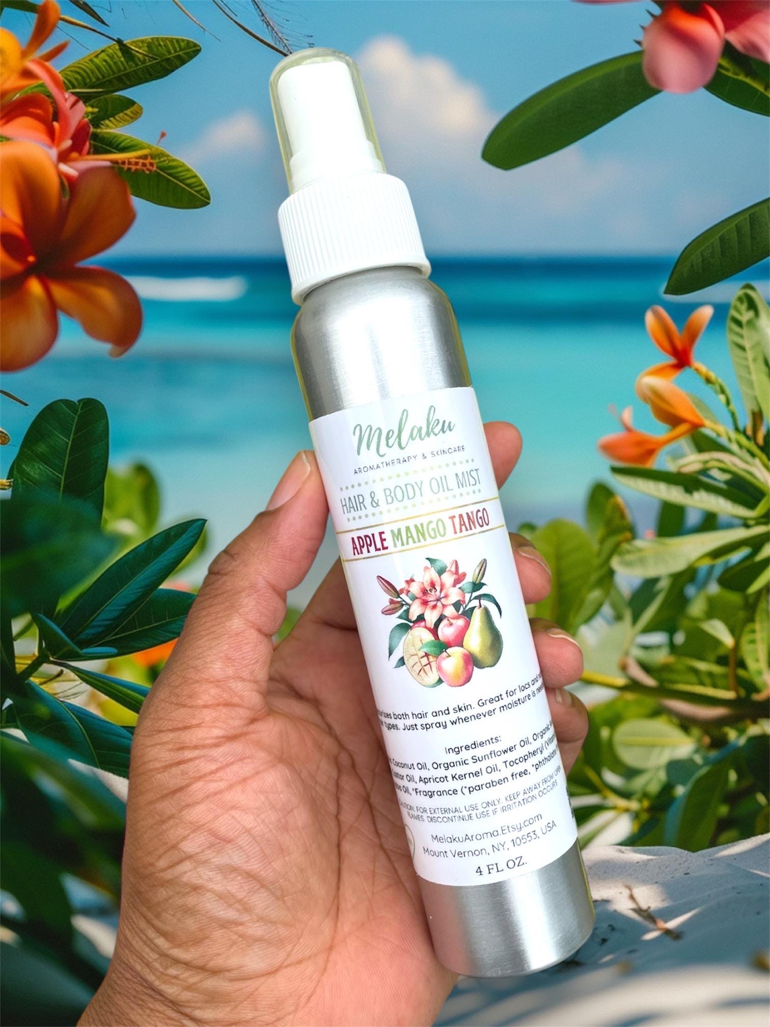 Apple Mango Tango Haar- & Körperöl - Vegane Hautpflege 115 Ml Apple Mango Tango Haar- & Körperöl - Vegane Hautpflege 115 Ml von Etsy - MelakuAroma