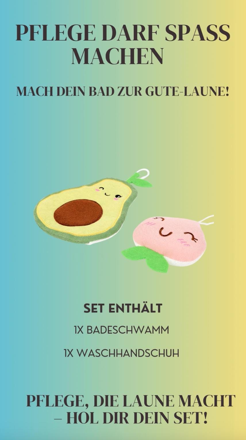 Badeset Mit Schwamm & Handschuh Im Obstdesign I Dusch-Zubehör Set Fröhliche Pflege Geschenkidee Bad Wellness Badeset Mit Schwamm & Handschuh Im Obstdesign I Dusch-Zubehör Set Fröhliche Pflege Geschenkidee Bad Wellness von Etsy - Meliphoria