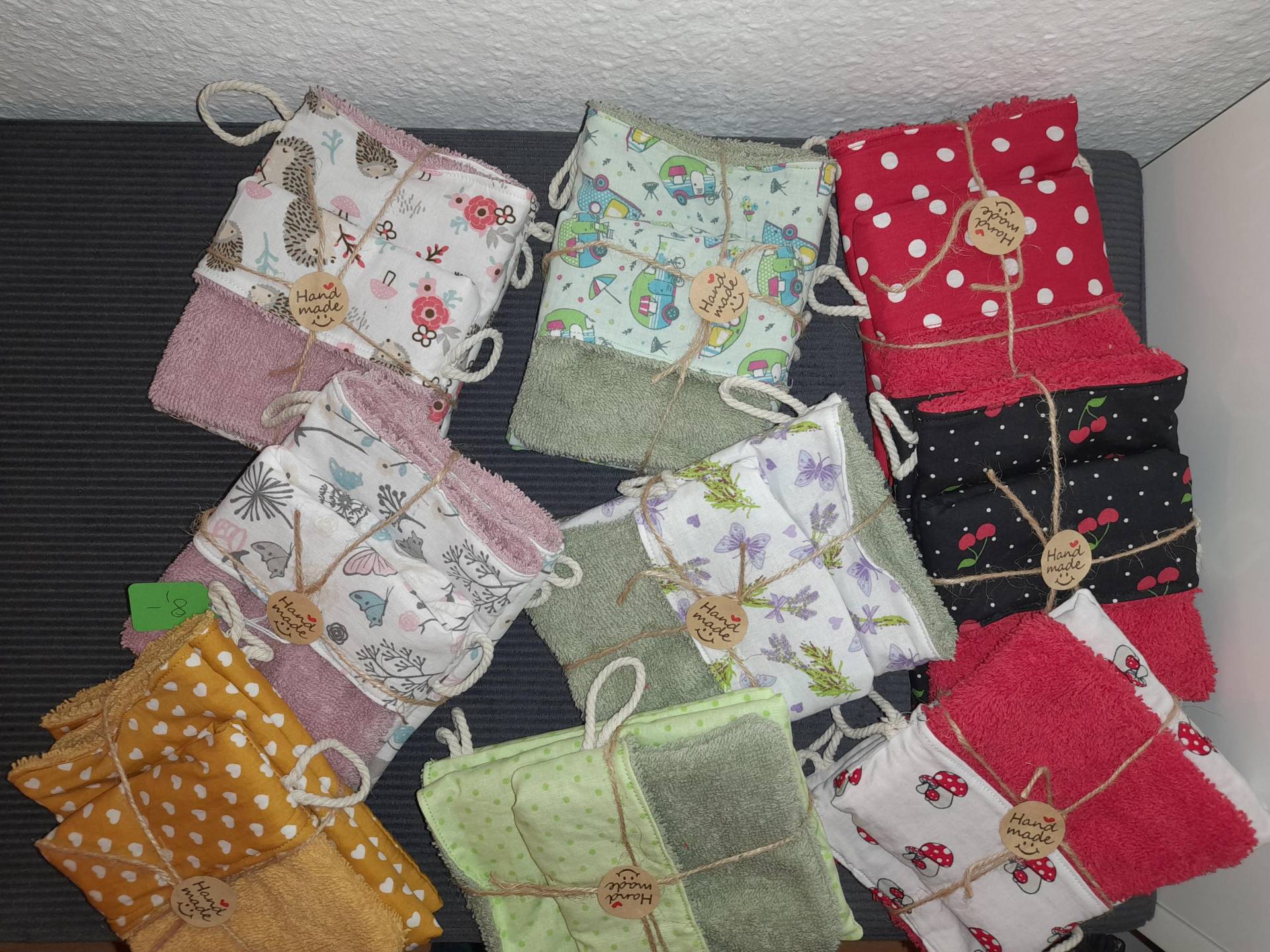 3 Waschlappen Handmade 3 Waschlappen Handmade von Etsy - MellisFirlefanz